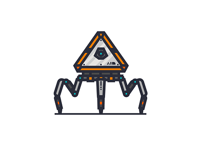 Apex Legends Loot Bot art design games graphic illustration illustrator logo vector