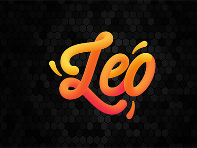 leo branding design graphic design illustration typography