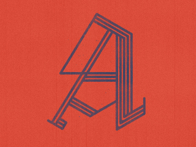 A design lettering typography