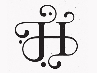 H design lettering typography