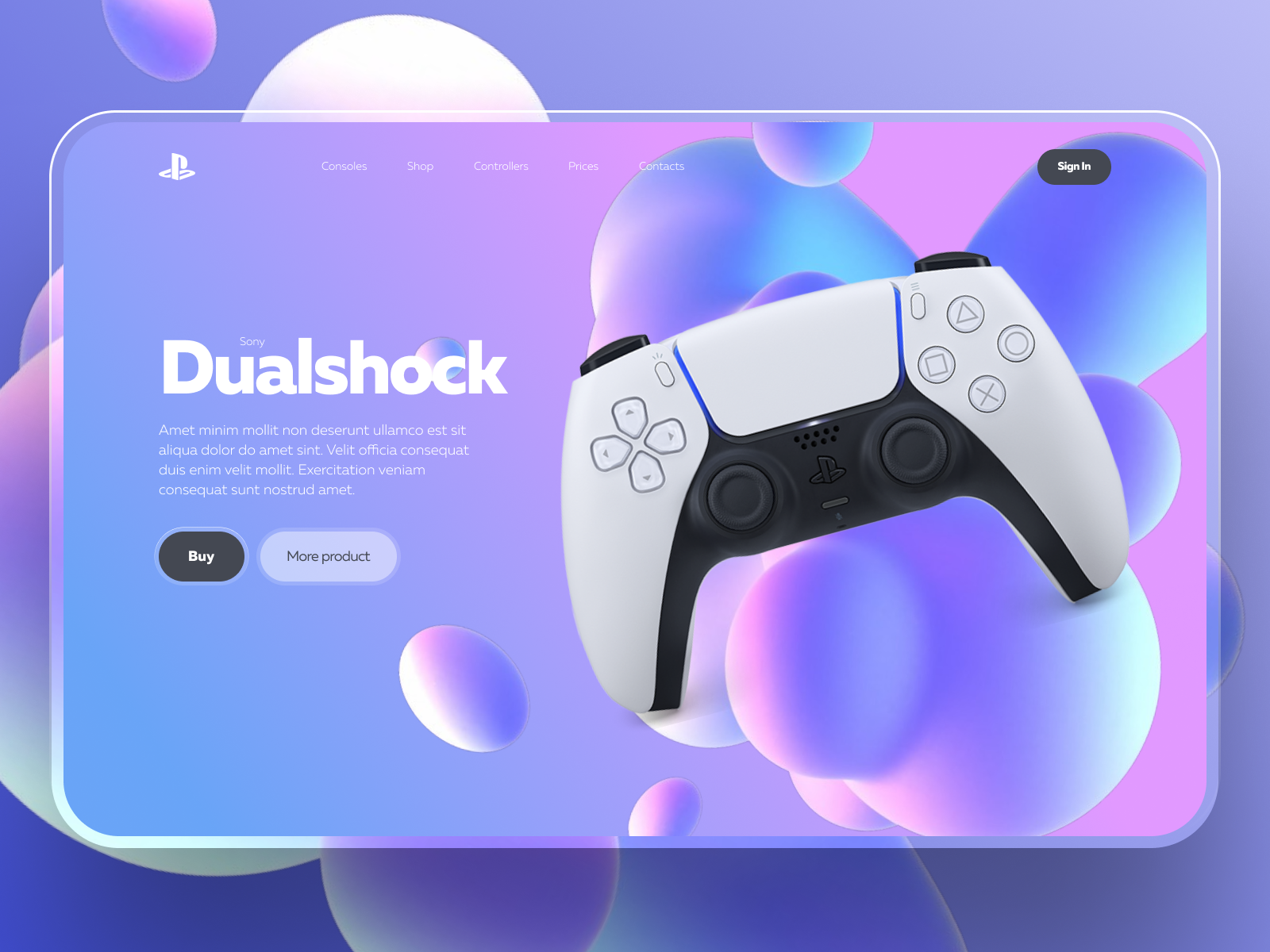 Game Console by Дмитрий on Dribbble