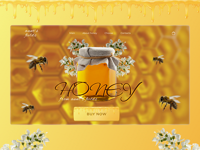 Honey bee designer honey landing landing page online store ui ux web design web designer