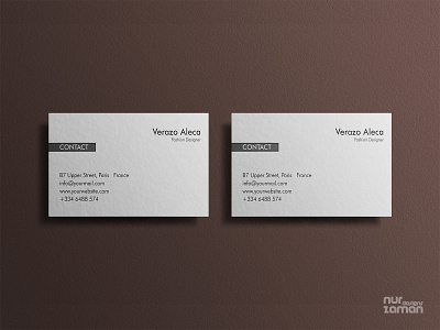 Minimal Business Card branding business card business card mockup business card template businesscard card card design design designer elegant graphic design logo minilaist minimal modern print print design professional stationery visiting card