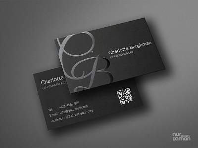 Spot UV Business Card Design