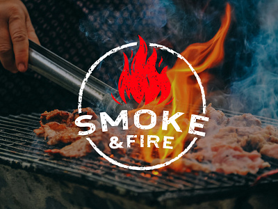 Smoke & Fire | Logo Design bar logo bbq bbq logo brand identity burger logo cafe logo design designer elegnat logo fast food logo food branding graphic design logo logo design logo designer logotype modern logo pizza logo professional logo restaurant logo