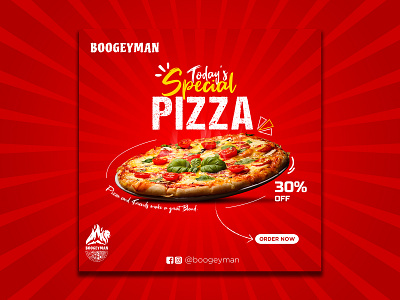 Food Social Media Post Design