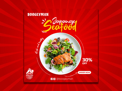 Food Social Media Post Design