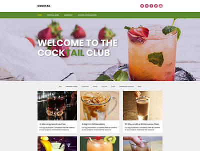 Cocktail Design ui