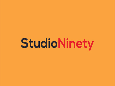 Studio ninety font font design font logo logo logo design simple logo sn logo design wordmark