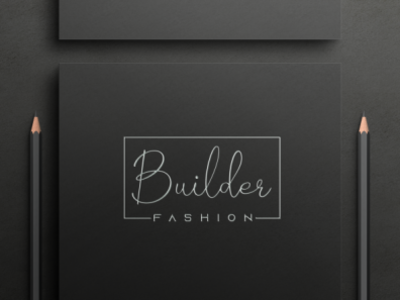Builder Fashion branding design fashion fashion logo graphic design illustration logo logo design signature logo vector