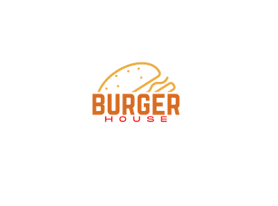 Burger House berger lab burger house burger logo design food logo graphic design logo logo design