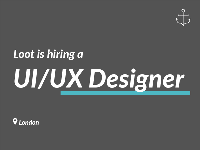 Loot are 🔎searching for a 📱UI/UX designer banking designer designjob fintech hiring job jobpost jobsearch startup ui ux workable