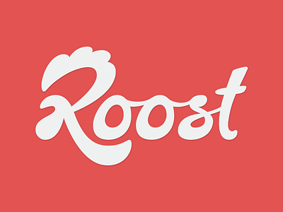 Roost custom type branding custom logo mike roost sattler type