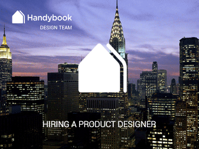 Hiring a Product Designer @ Handybook designer gif hiring product ui ux