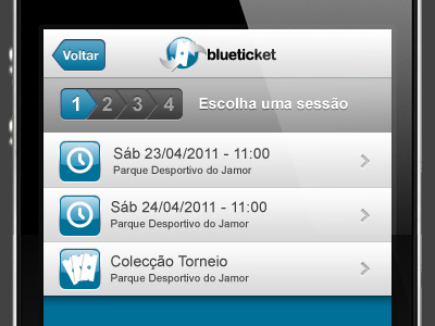 Blueticket app mobile portugal
