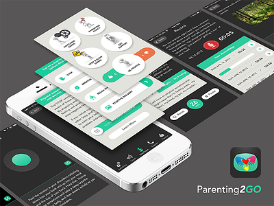 Parenting2GO 508 app appstore free ios iphone mobile ui us ux veterans