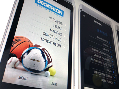 Decathlon Nokia App app decathlon nokia portugal ui