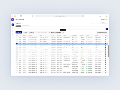 Explorer Page - Catastrophe Modeling - Insurance