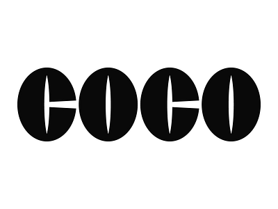 Coco - WIP brand identity branding coffee design font handmade font lettering logotype mark type typography