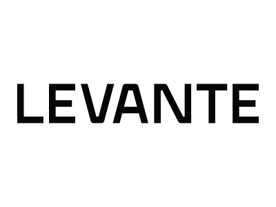 LEVANTE - WIP brand identity branding design font lettering logo logotype type typography