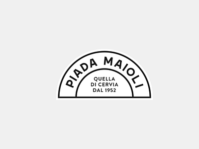 Piada Maioli - Rebranding brand identity branding design font lettering logo logotype restaurant typography