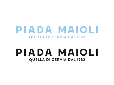 Piada Maioli - Rebranding