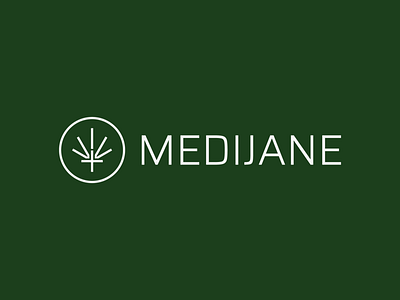 MediJane - WIP brand branding cannabis cbd identity logo logotype mark nature organic thc