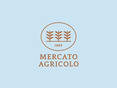 Mercato Agricolo - Logo Proposal branding design logo logotype market restaurant