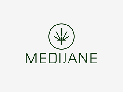 MediJane - WIP brand brand identity cannabis cbd logo logotype mark natural organic thc