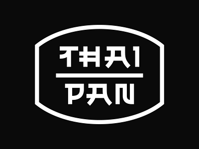 Thai Pan - Logo Proposal branding hand drawn handmade font lettering logotype restaurant type typography