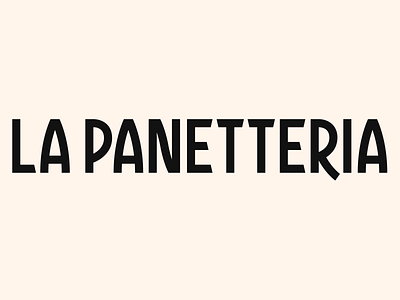 La Panetteria - WIP branding font hand drawn handmade font lettering logotype type typography vintage vintage font