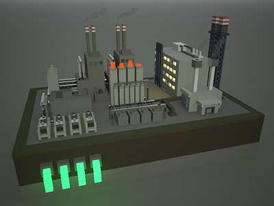 🔶 Voxel Project: The Chemical Plant