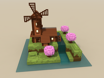 🔶 Voxel Project: The Mill