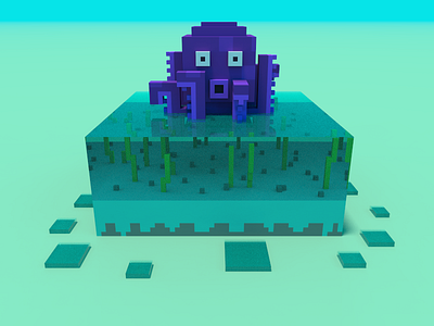 🔶 Voxel Project: The Octopus