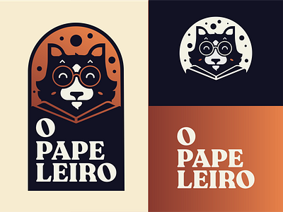 O papeleiro app brand branding design graphic icon illustration logo logodesign typography