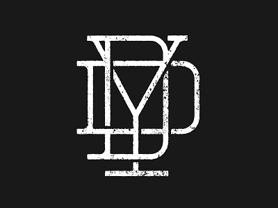 YDD - Monogram branding design graphic icon illustration illustrator logo monogram type typography