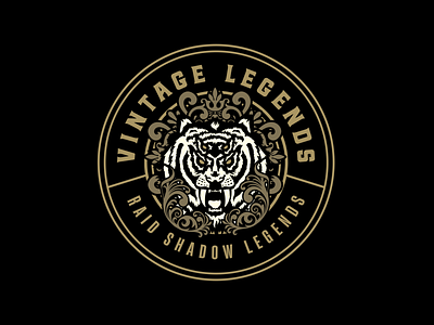 Vintage Legends Badge badge branding design icon identity illustration illustrator logo vector