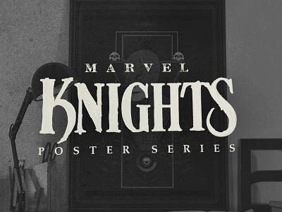 Marvel Knight poster series