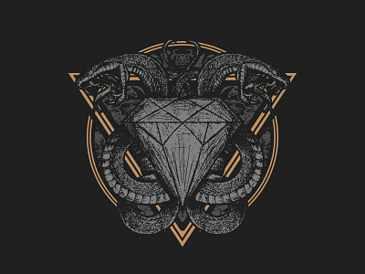 Venomous Symbol brand coat of arms design emblem engraving graphic illustration logo snake symbol vector
