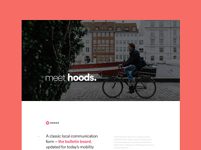 Hoods - Behance Case Study app apple application brand case study design ios moodboard profile user web