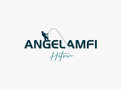 Angelamfi logo branding fish fishing hitra logo logodesign norway vector