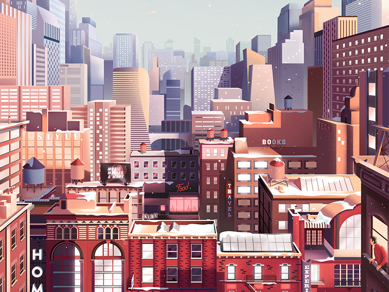 New York Times - Illustration by Parallel Studio on Dribbble