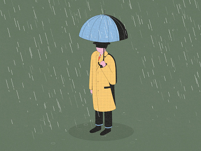 UMBRELLA bad day badass man parallel studio rain raincoat umbrella umbrellas weather winter