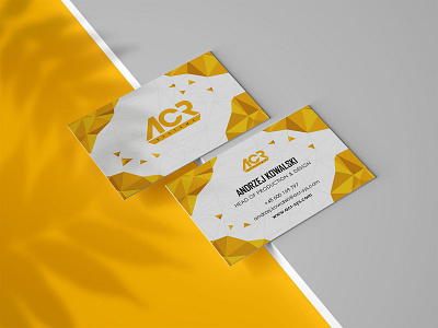 Be Steady – ACR Systems brand identity branding logo logodesign polygons typography