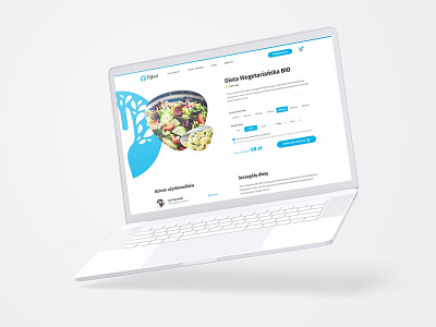 FitFood e-commerce platform e-commerce food shopping ui ux userexperiencedesign webdesign