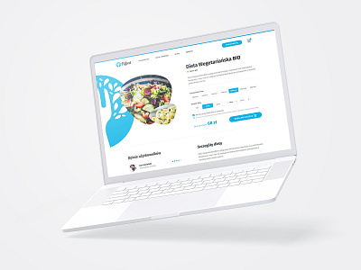 FitFood e-commerce platform e commerce food shopping ui ux userexperiencedesign webdesign