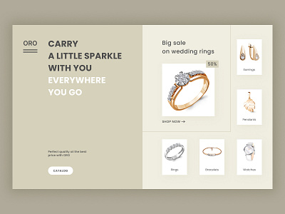 Jewelry store branding jewelry store landing slogan