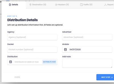 Bootstrap Modal with Steps admin design figma modal mstr ui vuejs