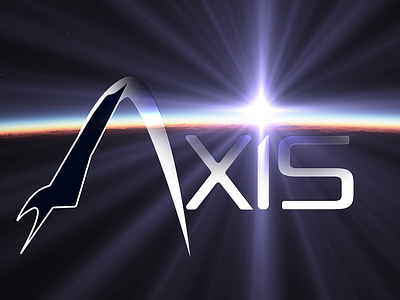 #dailylogochallenge - Spaceship (Axis) graphic design logo