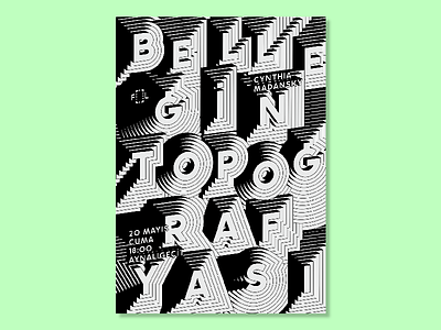 Topography of Memory — Film Screening Poster cinema design event events film films graphic design poster typography